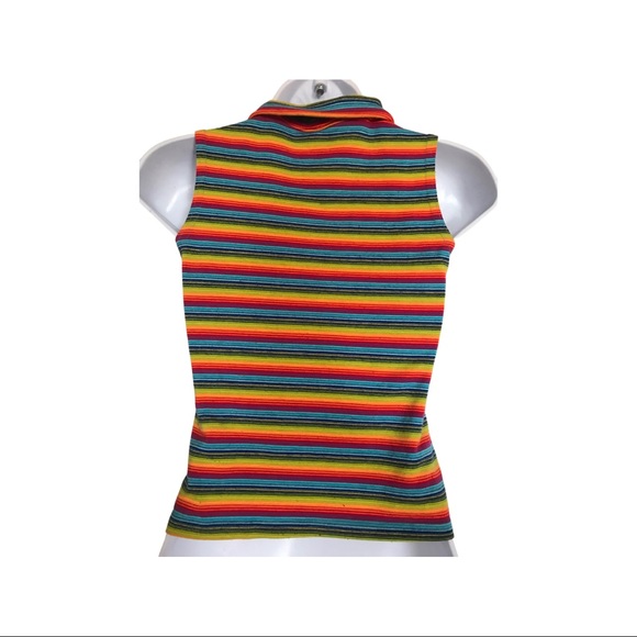 Rainbow Stripe top by the great escape - Picture 3 of 4